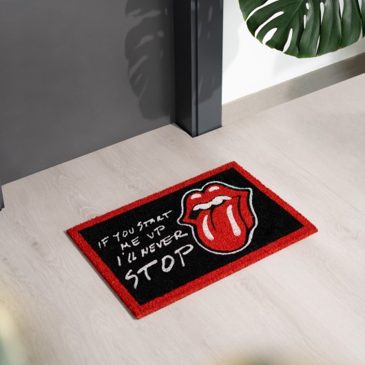 THE ROLLING STONES DOOR MAT