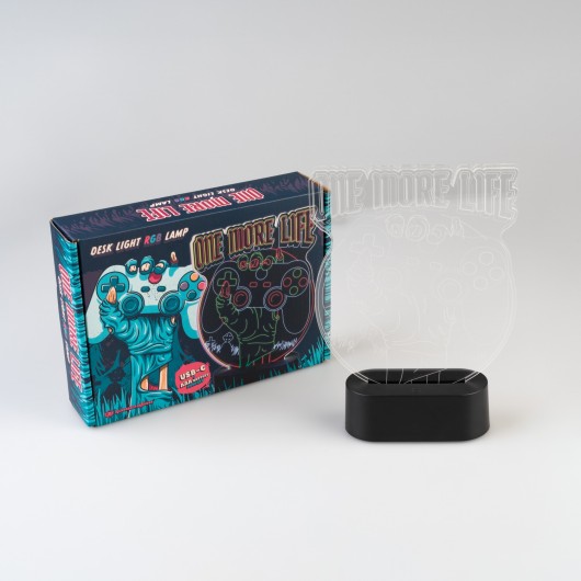 GAMERATION ONE MORE LIFE LED TABLE LAMP