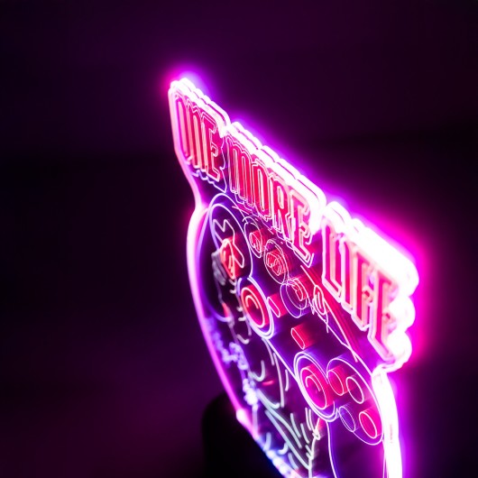 GAMERATION ONE MORE LIFE LED TABLE LAMP