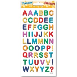 TWEENY FOAMY STICKERS HOLOGRAPHIC LETTERS AND NUMBERS
