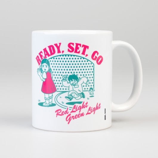 SQUID GAME RED LIGHT, GREEN LIGHT MUG