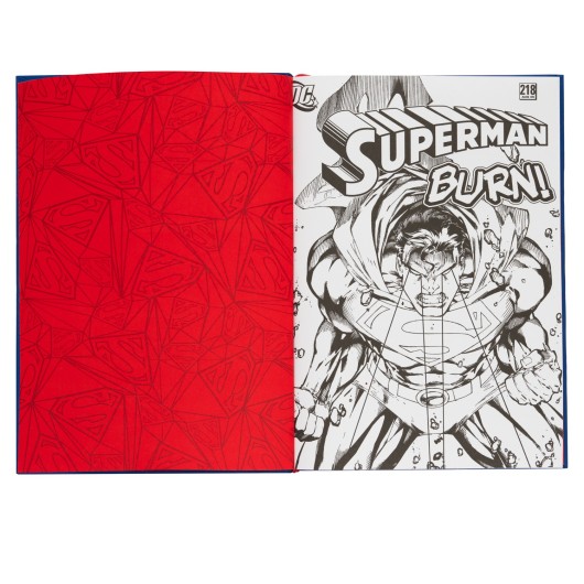 A5 SUPERMAN DC COMICS LENTICULAR NOTEBOOK