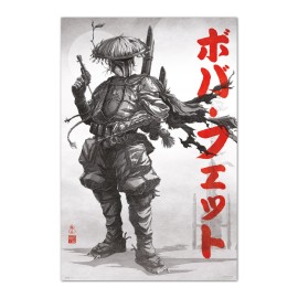 STAR WARS VISIONS BOBA FETT POSTER