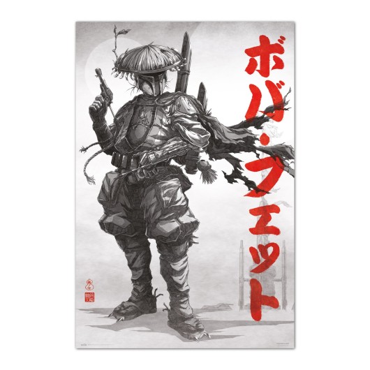 STAR WARS VISIONS BOBA FETT POSTER