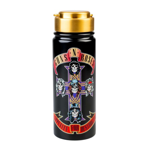 GUNS N ROSES 550ML HOT&COLD METAL BOTTLE