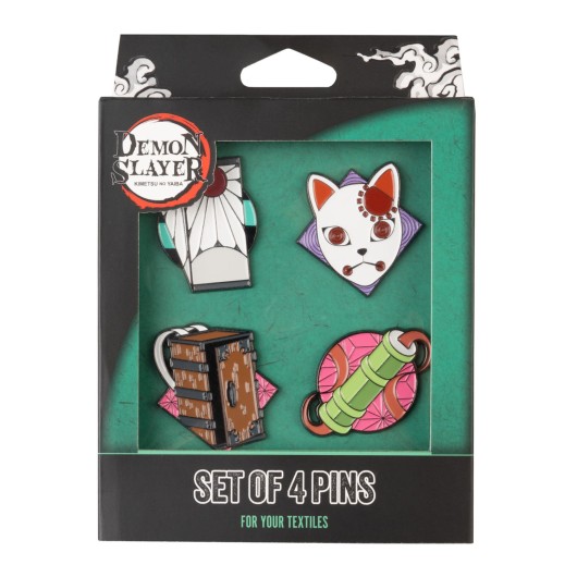 DEMON SLAYER SET OF 4 PINS