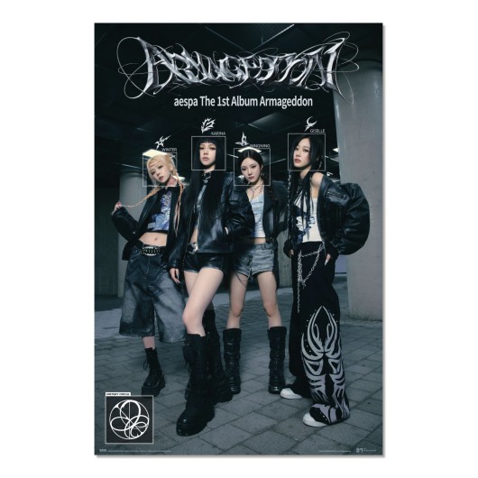 AESPA ARMAGEDDON POSTER