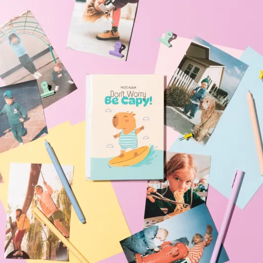 CAPYBARA 36 POCKETS 10X15CM SOFT PHOTO ALBUM