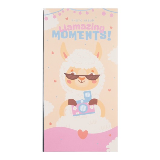 LLAMA SOFT PHOTO ALBUM 96 POCKETS 10X15CM 96 POCKETS 10X15CM SOFT PHOTO ALBUM