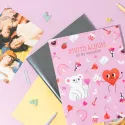 BE MY VALENTINE 96 POCKETS 13X20CM SOFT PHOTO ALBUM