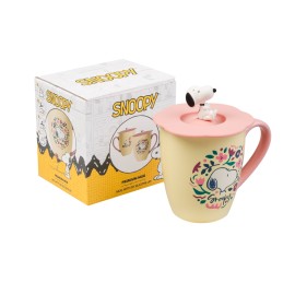 SNOOPY PREMIUM MUG WITH LID 2