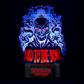 STRANGER THINGS BAD TO THE BONE LED TABLE LAMP