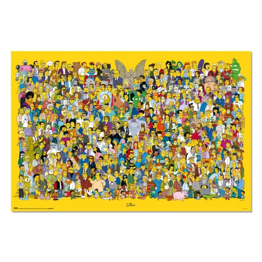 THE SIMPSONS POSTER 