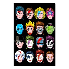 BUTCHER BILLY THE FLOATING HEADS OF DAVID POSTER