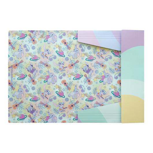 DISNEY STITCH CARDBOARD FILE FOLDER