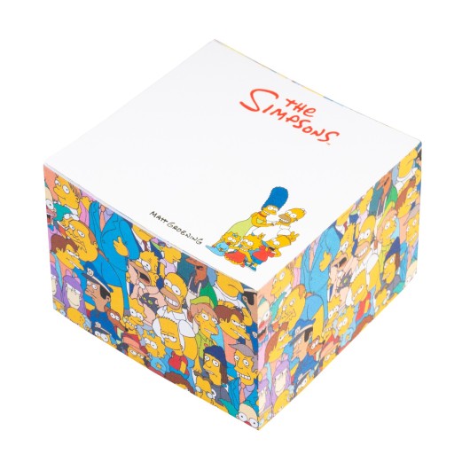 THE SIMPSONS MEMO BLOCK 