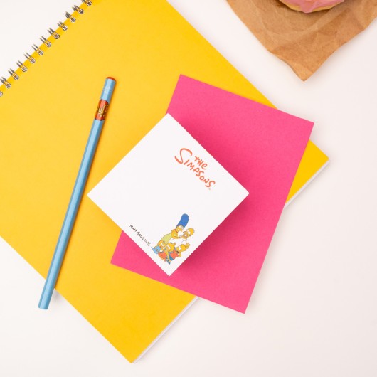 THE SIMPSONS MEMO BLOCK 