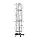 4-SIDED ROTATING CALENDAR DISPLAY BLACK C-20 (NO MERCHANDISE) 
