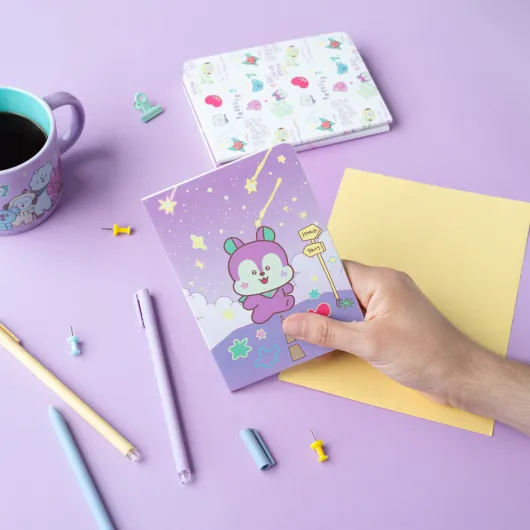 BT21 THE JOURNEY MANG PACK OF 3 A6 NOTEBOOKS