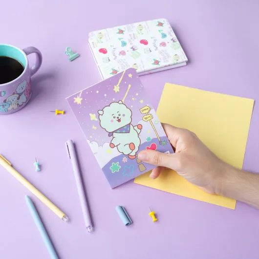 BT21 THE JOURNEY RJ PACK OF 3 A6 NOTEBOOKS