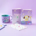 BT21 THE JOURNEY CHIMMY PACK OF 3 A6 NOTEBOOKS