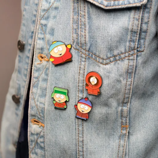 SOUTH PARK SET OF 4 PINS