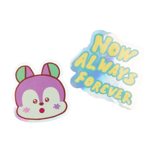 BT21 THE JOURNEY MANG PACK OF 2 VINYL STICKERS