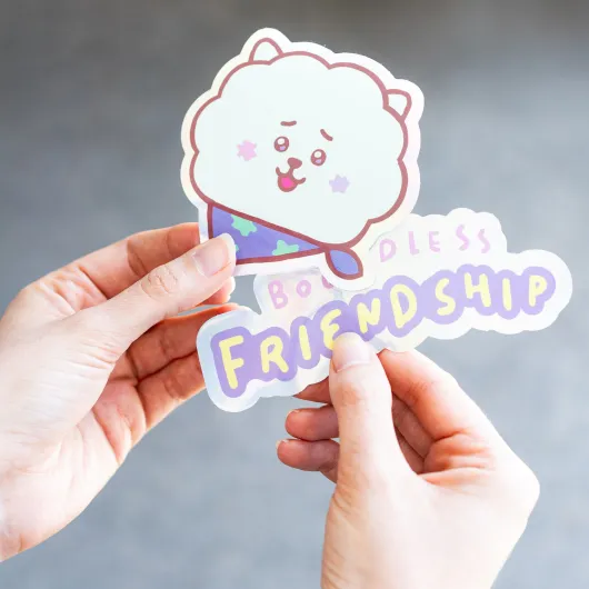 BT21 THE JOURNEY RJ PACK OF 2 VINYL STICKERS