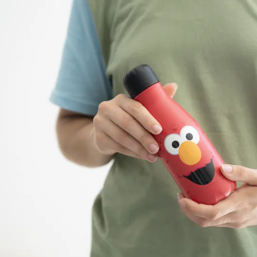 SESAME STREET HOT&COLD 260ML METAL BOTTLE