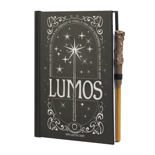 HARRY POTTER LUMOS MAXIMA PREMIUM A5 NOTEBOOK WITH LIGHT