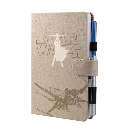 STAR WARS LUKE SKYWALKER A5 PREMIUM NOTEBOOK WITH LIGHTSABER PEN