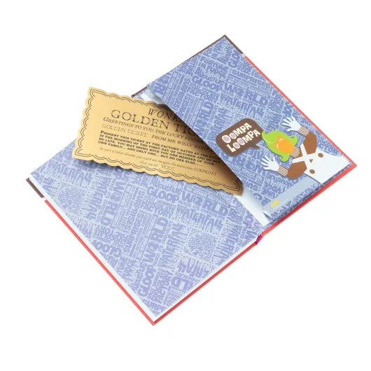WILLY WONKA WONKA BAR A5 PREMIUM NOTEBOOK WITH GIFT BOX