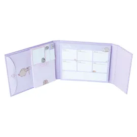 PUSHEEN MOMENTS WEEKLY PLANNER WITH STICKY NOTES