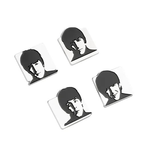 THE BEATLES SET OF 4 PINS