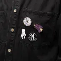 WEDNESDAY SET OF 4 PINS