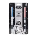 STAR WARS LUKE SKYWALKER & DARTH VADER SET OF 2 LIGHTSABER PENS