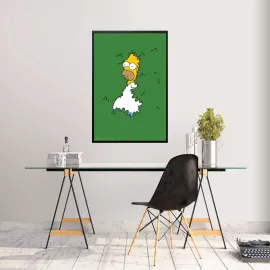 THE SIMPSONS HOMER BUSH POSTER 2