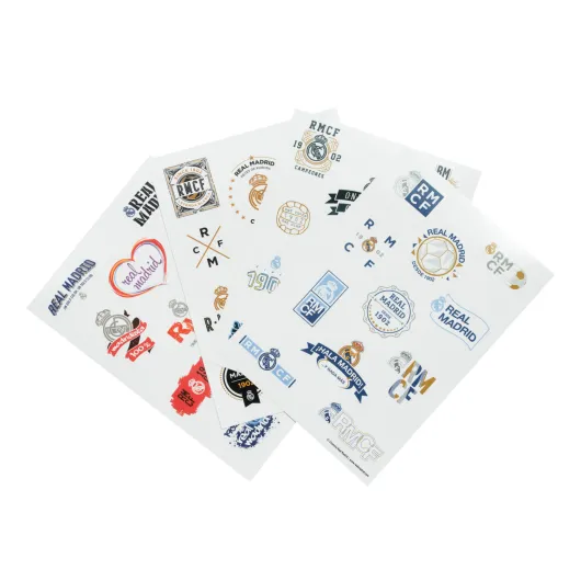 REAL MADRID REUSABLE STICKERS