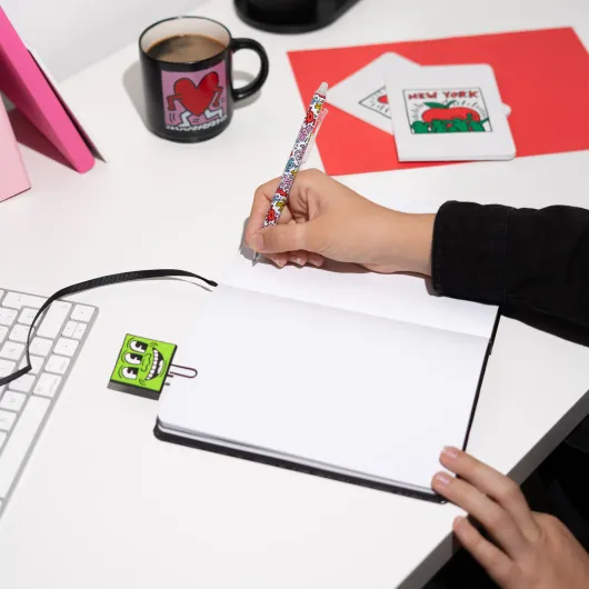 KEITH HARING PREMIUM A5 NOTEBOOK
