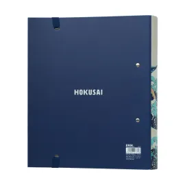 THE GREAT WAVE OF KANAGAWA HOKUSAI 2 RING BINDER 2
