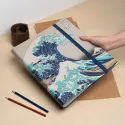 THE GREAT WAVE OF KANAGAWA HOKUSAI 2 RING BINDER