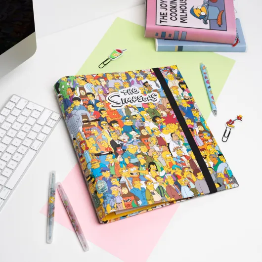 THE SIMPSONS PREMIUM 2 RING BINDER