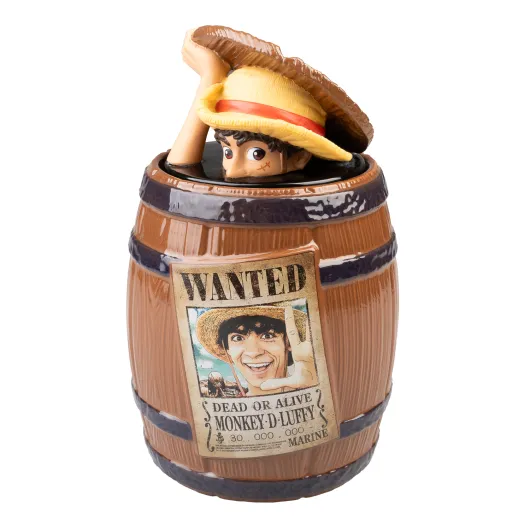ONE PIECE NETFLIX WANTED MONKEY D. LUFFY COOKIE JAR