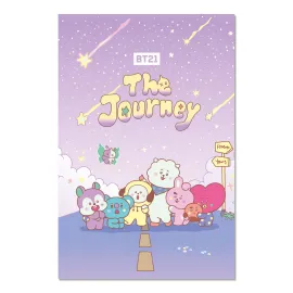 BT21 THE JOURNEY POSTER