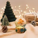 THE SIMPSONS BLINKY THE THREE EYED FISH SNOW GLOBE