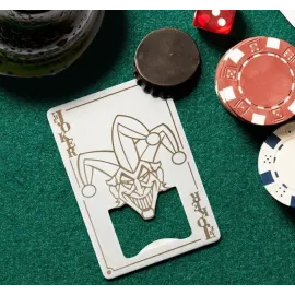 JOKER PLAYING CARD BOTLE OPENER 2