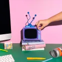 THE SIMPSONS TV LAMP