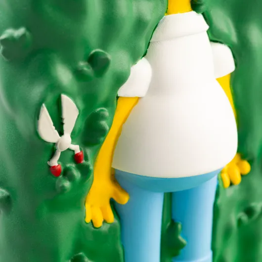 THE SIMPSONS HOMER BUSH BOOKENDS