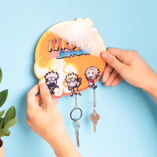 NARUTO SHIPPUDEN KEY HOLDER WITH KEY