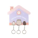 COLGADOR DE LLAVES CON LLAVERO PUSHEEN